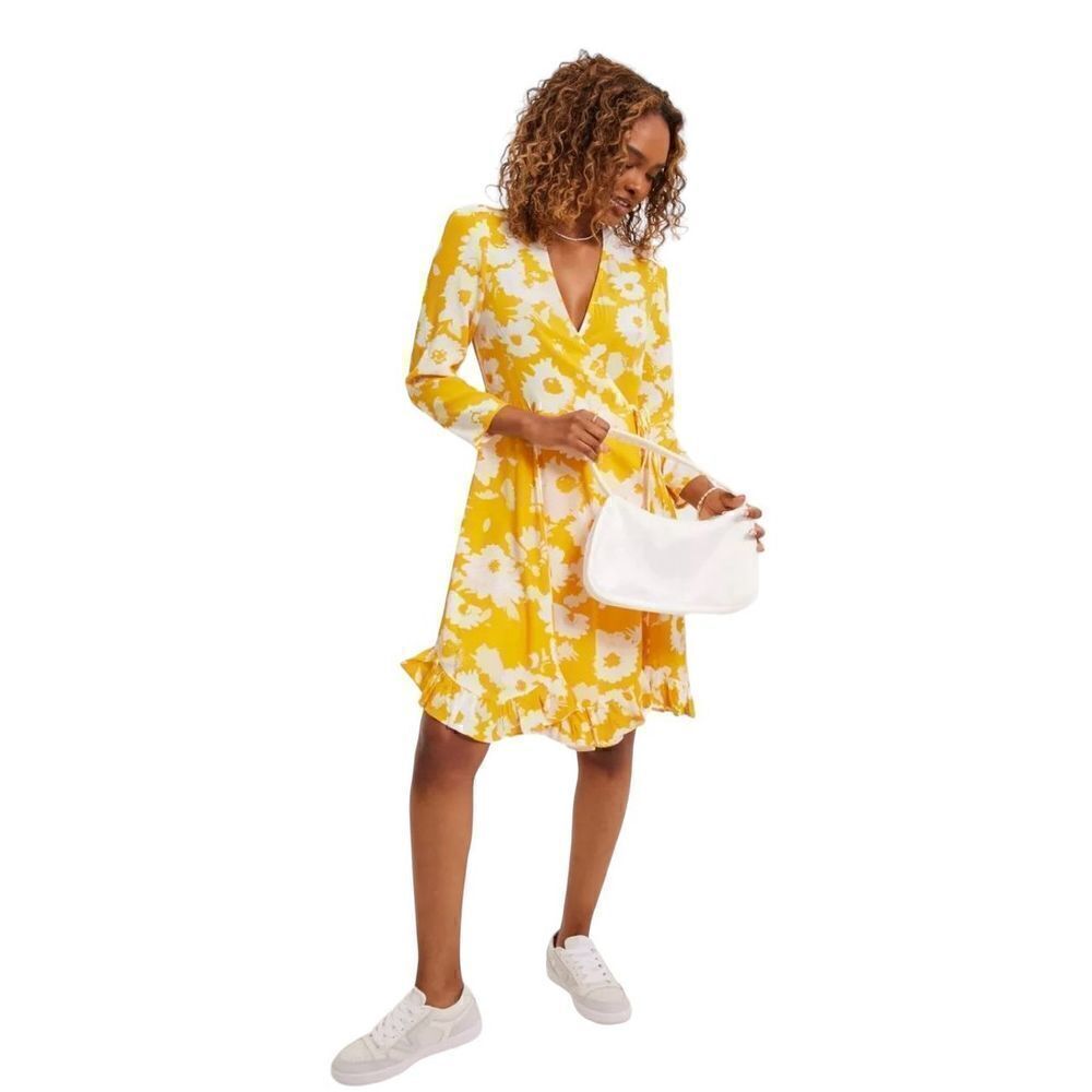 SAMSØE SAMSØE JANINE DRESS in Sunflower NWT Size Medium